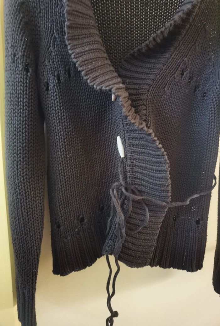 Gilet marron - photo numéro 3