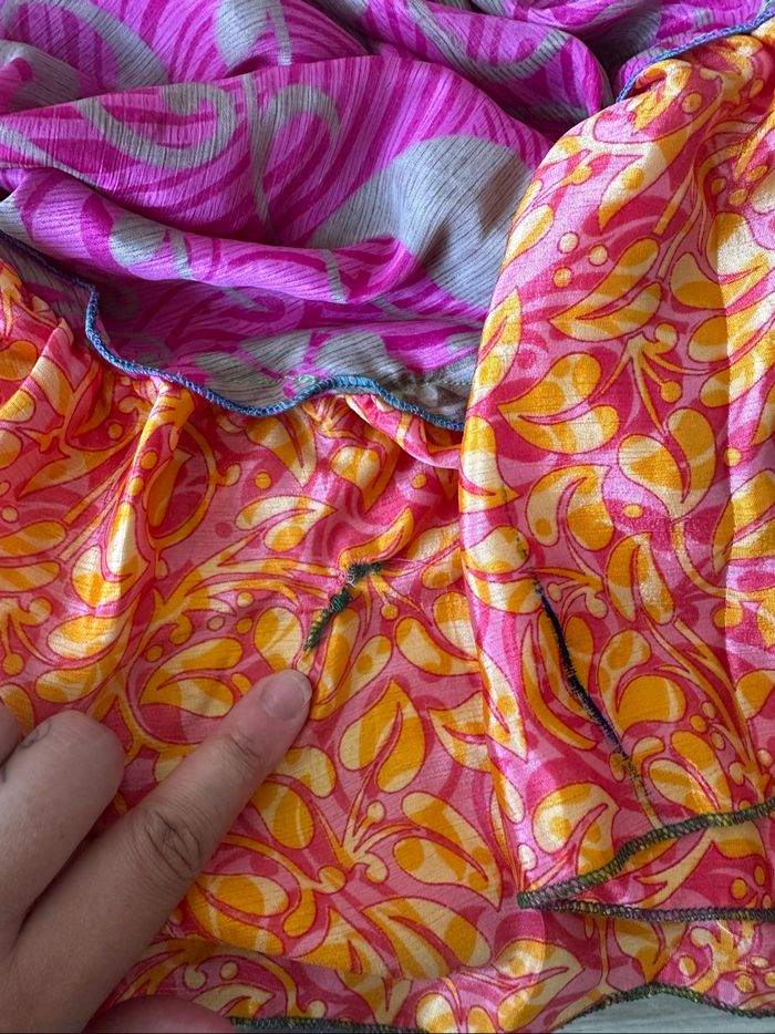 Jupe asymétrique indienne taille unique - photo numéro 4