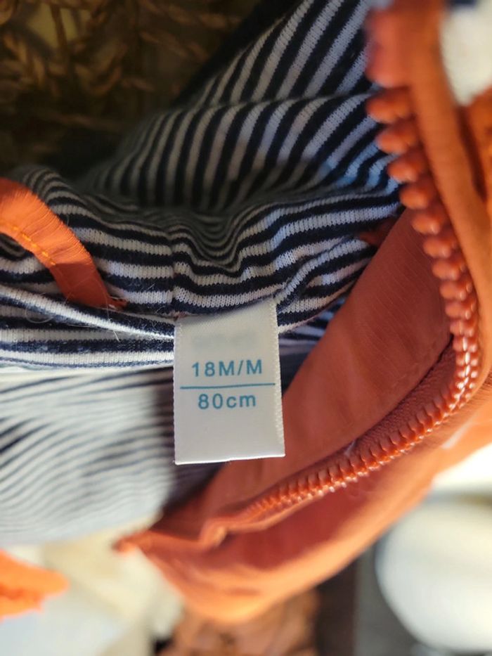 Parka déperlante mi saison 18 mois - photo numéro 5