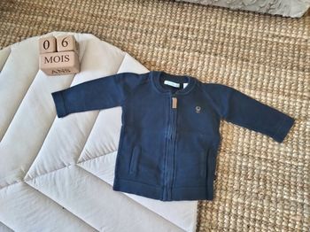 Gilet bleu marine OKAÏDI