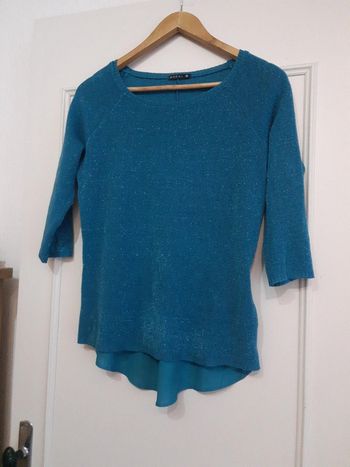 Pull breal bleu canard