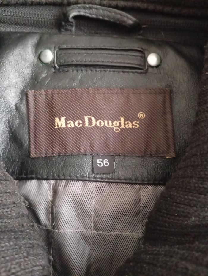 Veste en cuir mc douglas état irréprochable - photo numéro 4