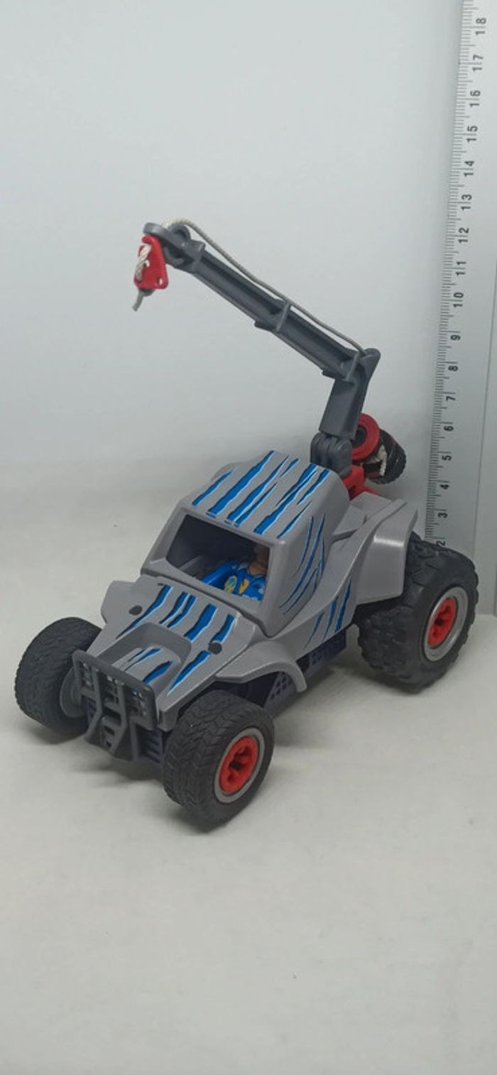 Véhicule de chasseur de dinosaure playmobil