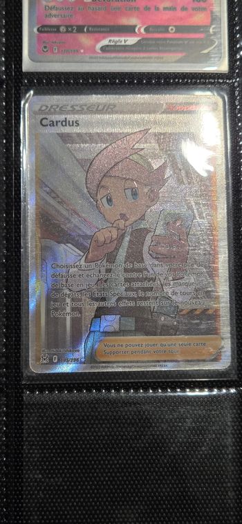 Carte Pokémon Cardus 195/196