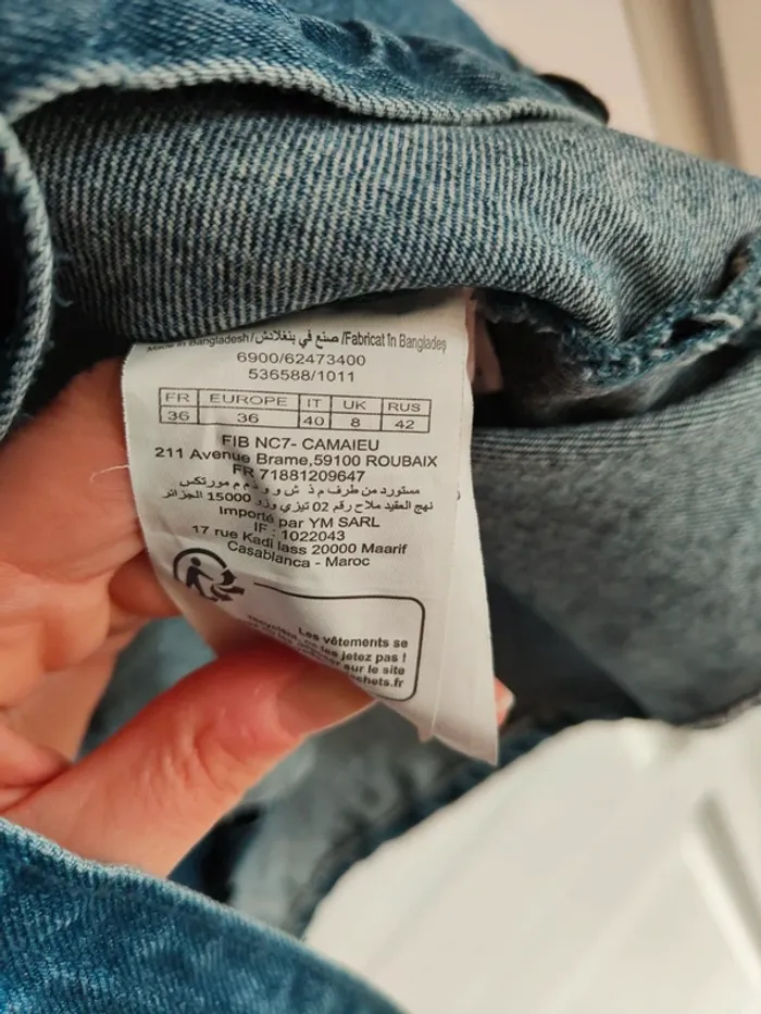 Robe en jean taille 36 - photo numéro 6