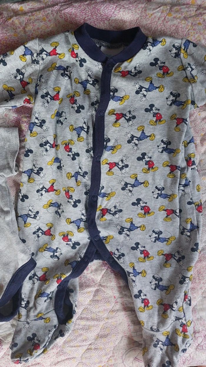 Ensemble pyjama +body Mickey - photo numéro 4