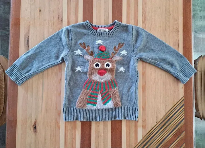 Pull Noël 2-4 ans - photo numéro 2