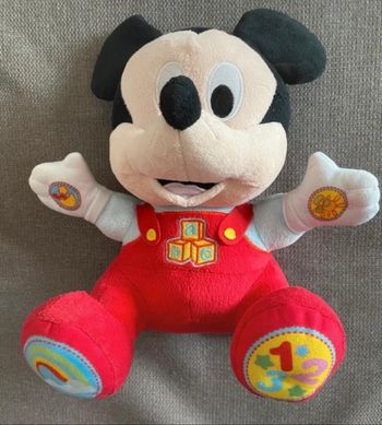 Peluche Mickey interactif