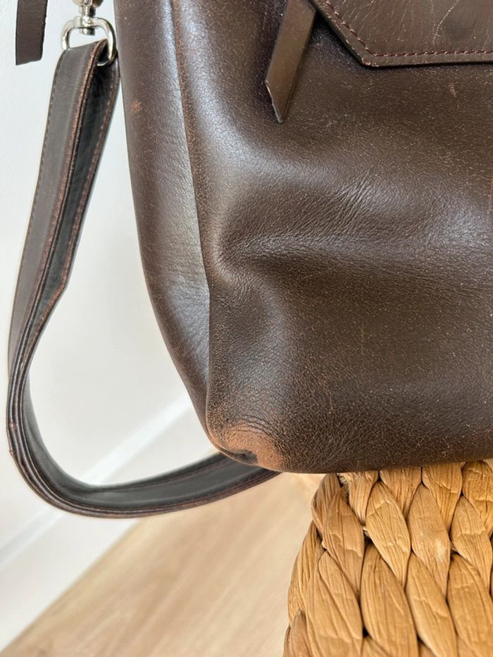 Pochette cuir marron Royal Republiq - photo numéro 4