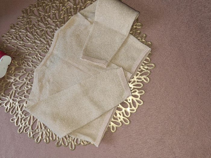 Gilet court doré sergent major 12 mois - photo numéro 4