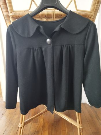 Gilet noir 3/4