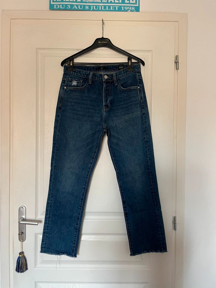 Jean droit F.A.M. taille 30 – coupe Mom - photo numéro 4