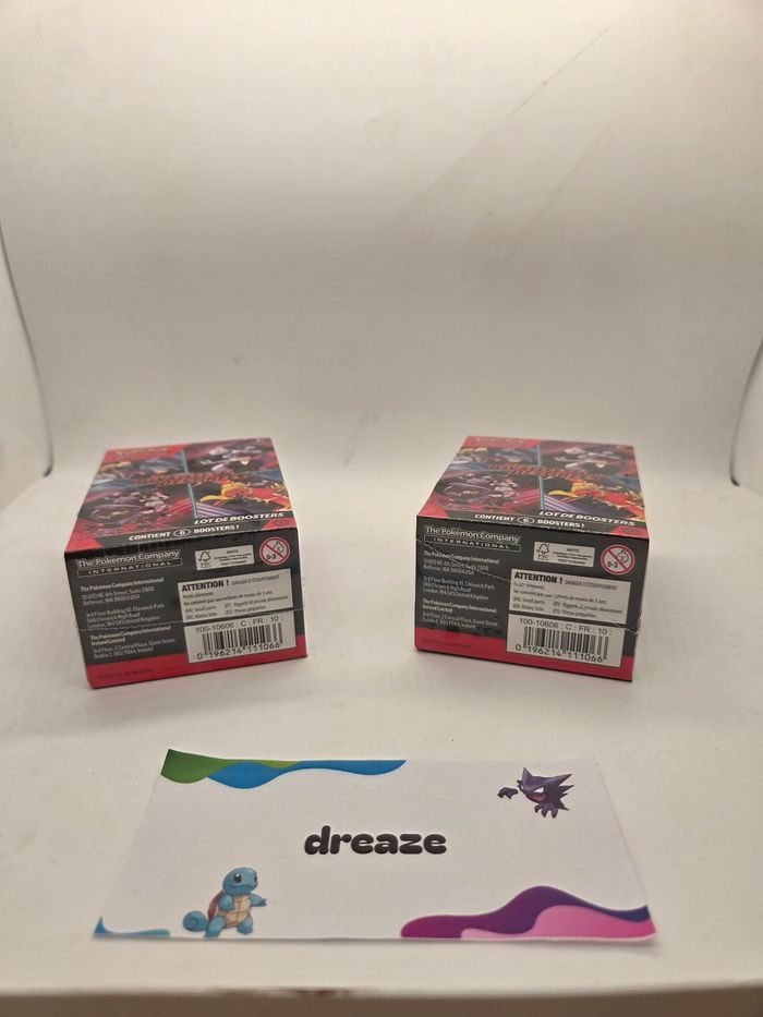 Lot de deux bundles ev10 rivalités destinées pokémon tcg fr - photo numéro 6