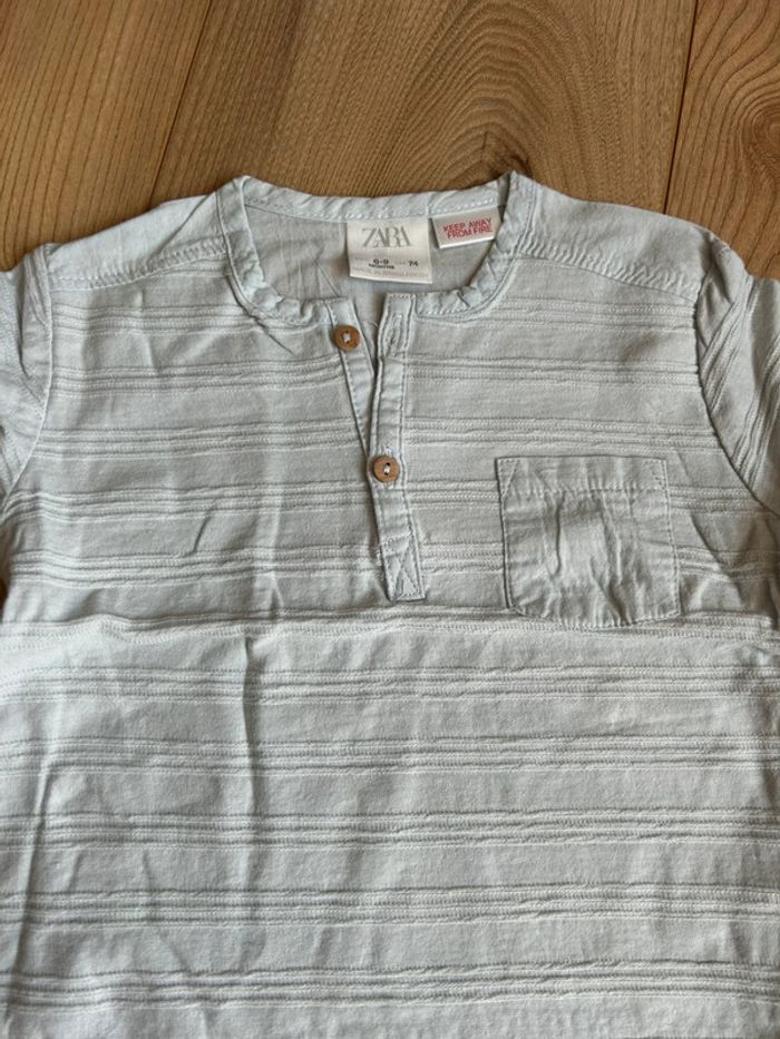 2 tee-shirts 9-12 mois - photo numéro 3