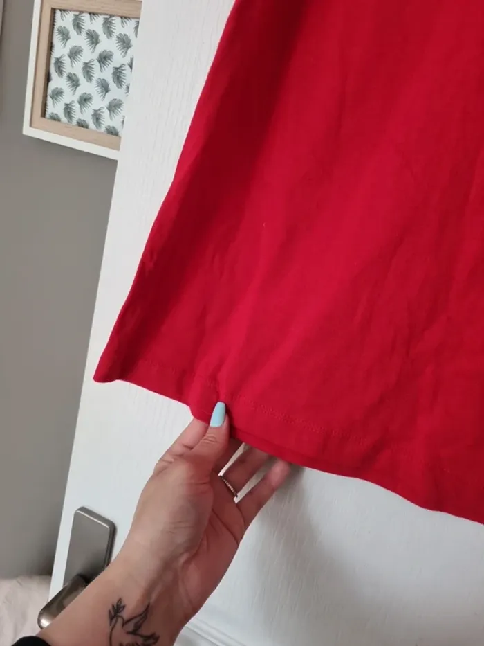 T shirt reebok rouge - photo numéro 5