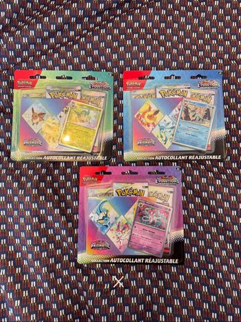 Artset Tripacks Pokémon Évolutions Prismatiques