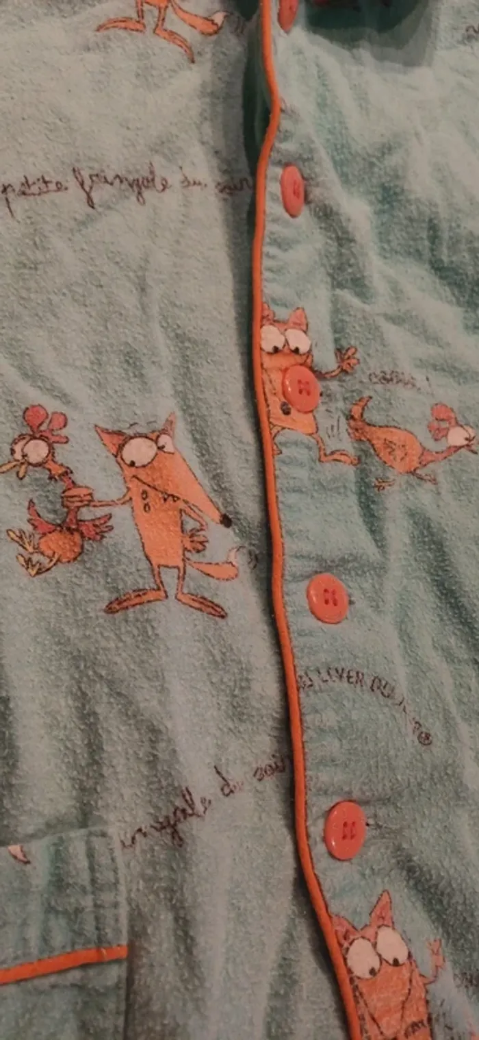 Pyjama 2 pièces  jusqu'au lever du jour taille 6 ans - photo numéro 4