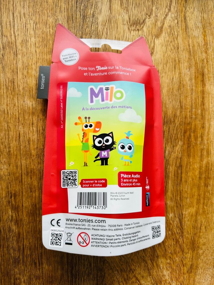 Tonies milo a la decouverte des metiers - photo numéro 2