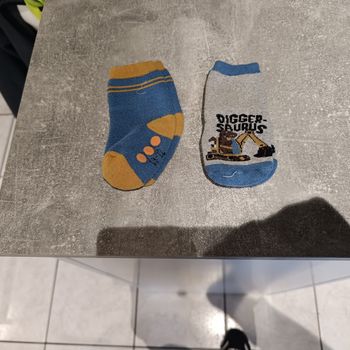 Lot chaussettes épaisses antidérapantes