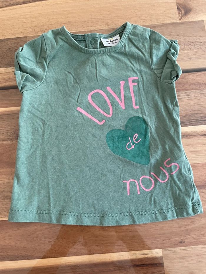 Tee shirt 6 mois