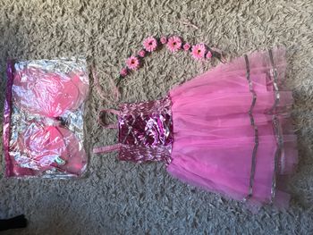 Déguisement princesse + ailes NEUF