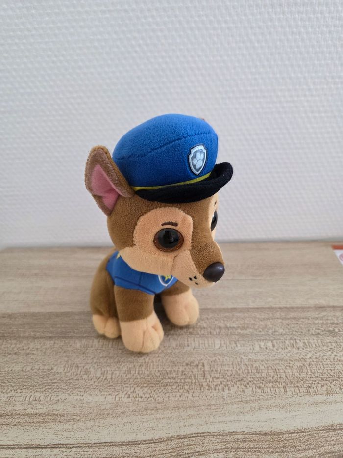 PELUCHE CHASE POLICE PAW PATROL TY PATROUILLE - photo numéro 2
