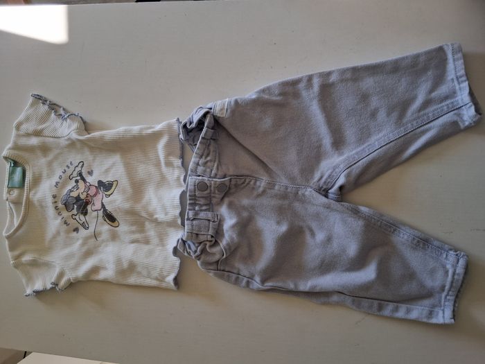 Ensemble pantalon + t-shirt Minnie Disney Baby