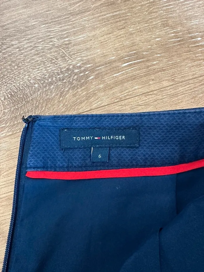 Mini jupe Tommy Hilfiger bleue taille 38 - photo numéro 4