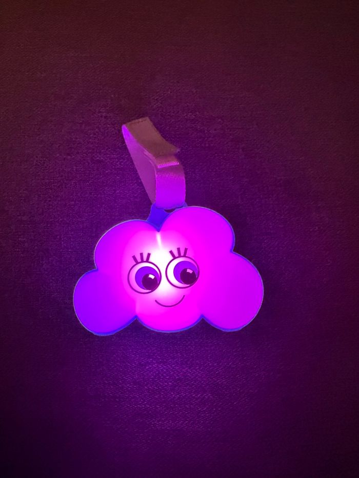 Veilleuse Bébé Musicale & Lumineuse Nuage - photo numéro 2