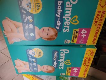 Pampers Baby Dry Taille 4+