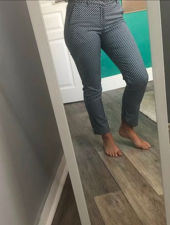 Pantalon noir et blanc