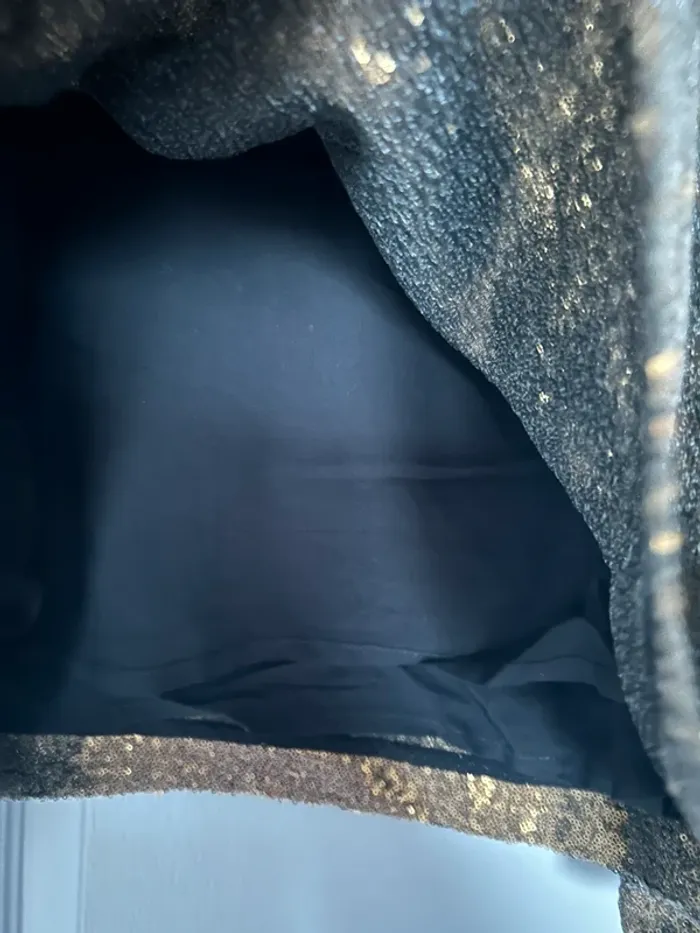 Blouse Stella & Suzie t. L sequins dorés neuve Héloïse - photo numéro 6