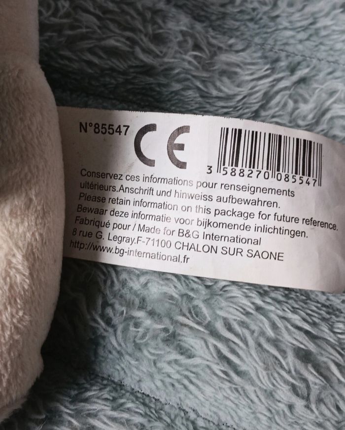 Peluche souris BG international - photo numéro 3