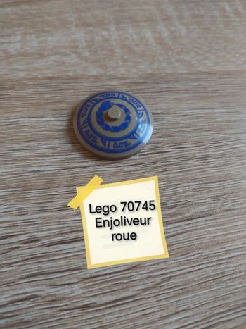 Lego 70745 enjoliveur roue