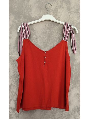 Débardeur à nouettes taille L