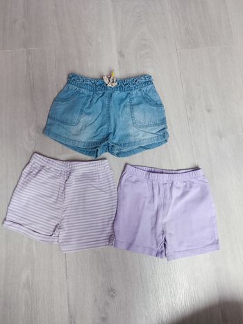 Lot de 3 short