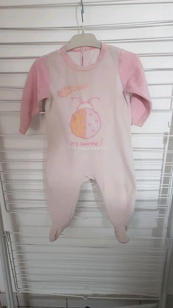 Pyjama chaud coccinelle 1 an