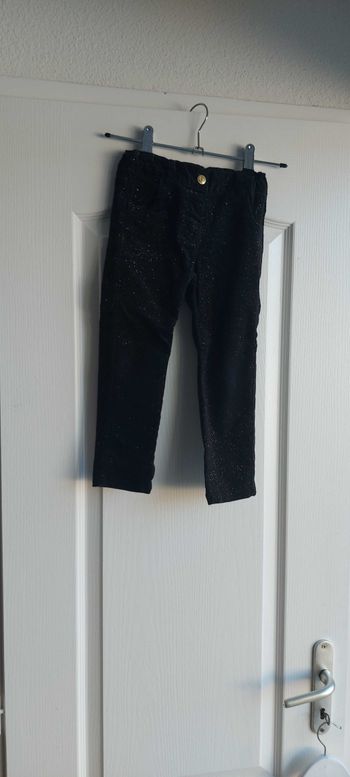 Pantalon noir pailletée 3 ans kid kanai