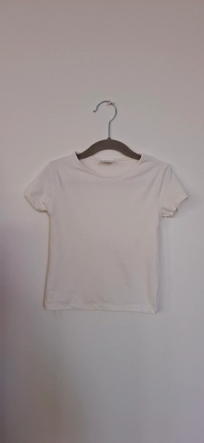 T-shirt blanc Zara Kids – Taille 6/7 ans