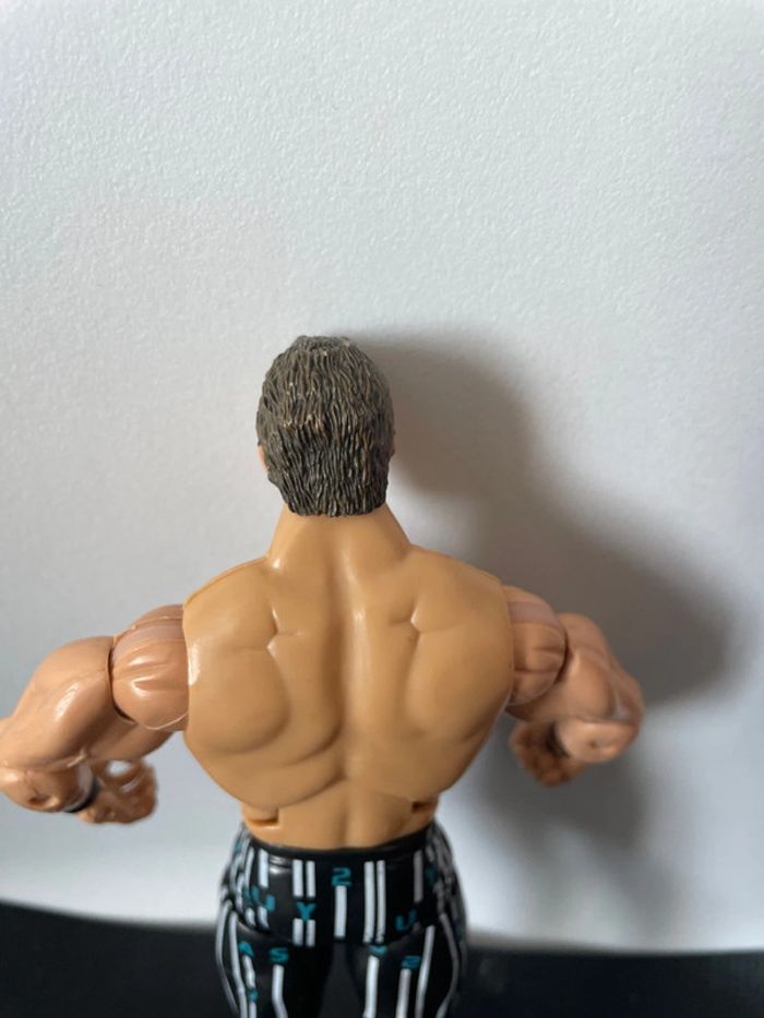 Figurine articulée catcheur Chris Jericho WWE wwf jakks Pacific 2005 19cm superstar du catch - photo numéro 6