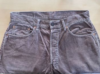 Levis en velours vieux rose - w33l36