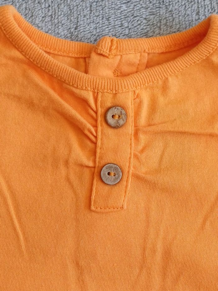 T-Shirt manches longues orange - Sergent Major - photo numéro 3