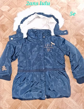 Manteau 2ans lulu castagnette