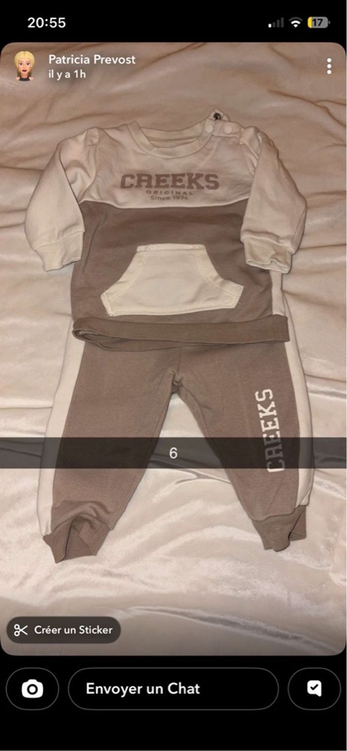 Ensemble bébé garçon 6 moi