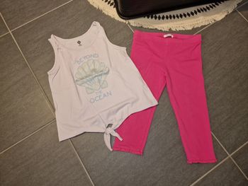 Débardeur + leggings court 10 ans