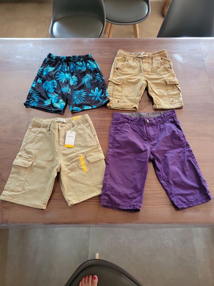 Lot de 4 bermudas garçon 10 ans