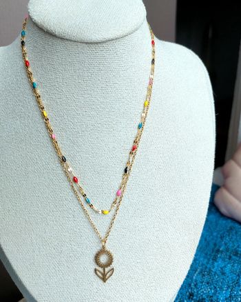 Collier fleur