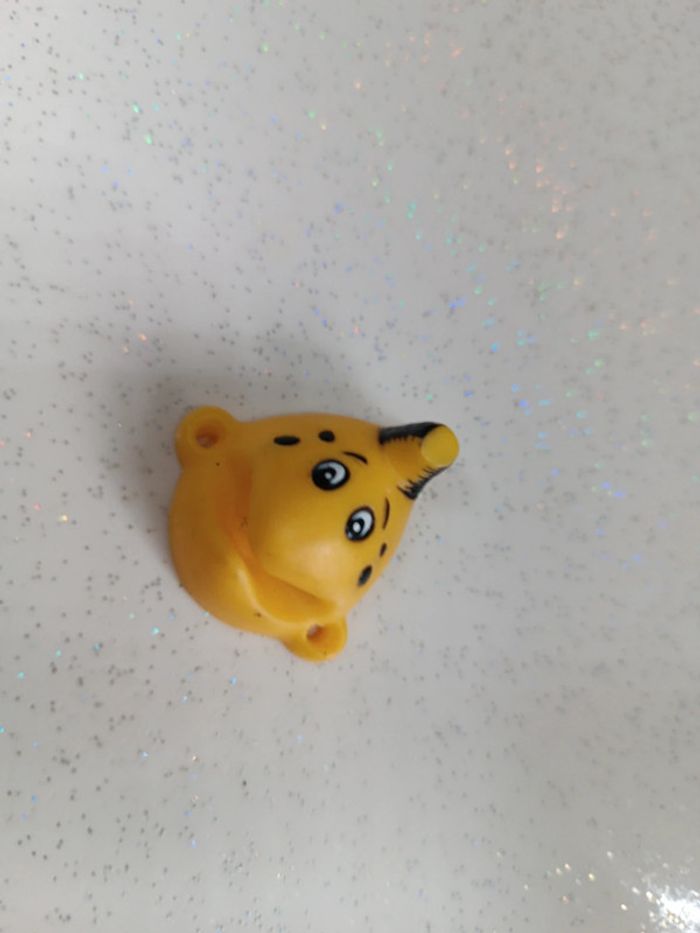 Figurine Figure figura rigolo fruigolos les fruits melon banane vintage tête visage face - photo numéro 3