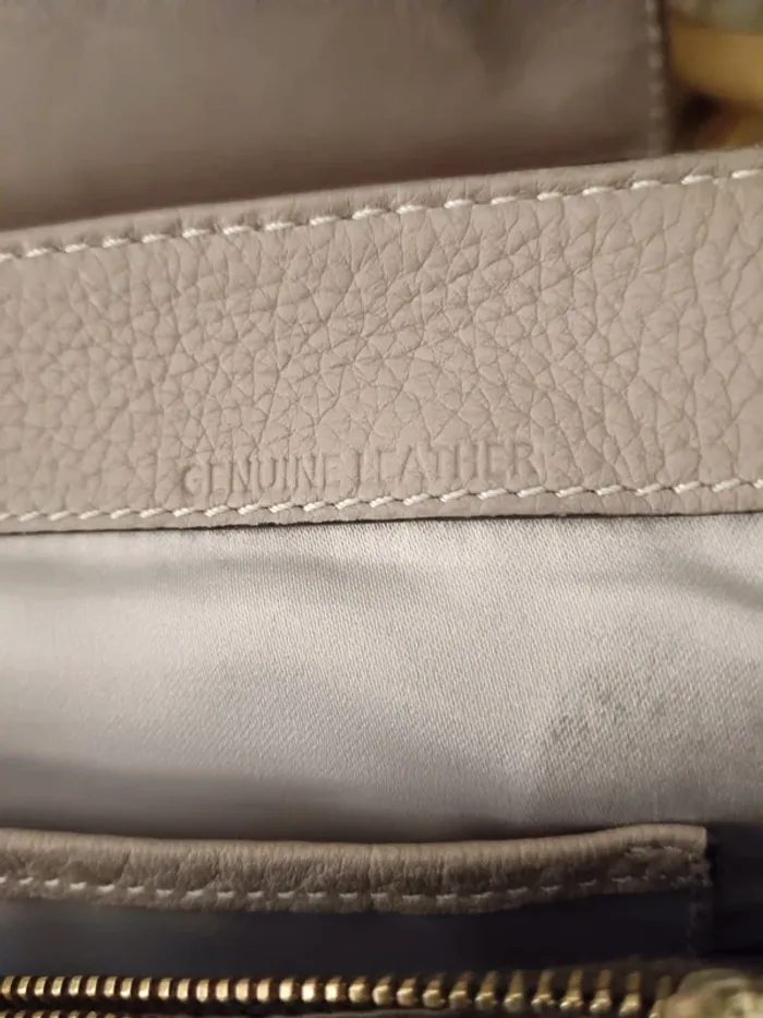 Sac à main Tod's cuir taupe - photo numéro 15