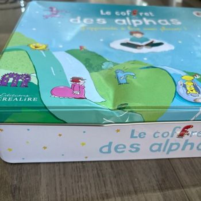 Le coffret des alphas - J’apprends à lire avec plaisir - photo numéro 2